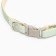 Collar "softness", polyester, with a bell, 34 x 1 cm, green