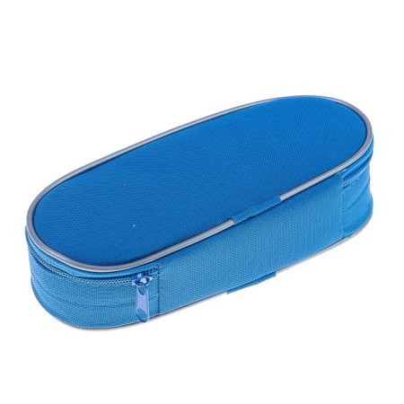 Penal-football 85 x 210 x 50 mm, soft, textile, calligrata K-6, blue-2