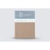 Set of pillowcase "Monopasse", size 50x70 cm - 2 pcs, beige color