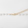 The necklace "Pearls" is an elegant cross, color gold, 40cm
