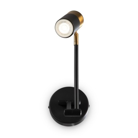 Wall lamp 35W, 1xgu10, 14x12 cm, black-2