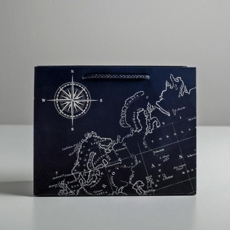 Gift Laminated horizontal package, packaging, “guide”, ml 27 x 23 x 11.5 cm-2