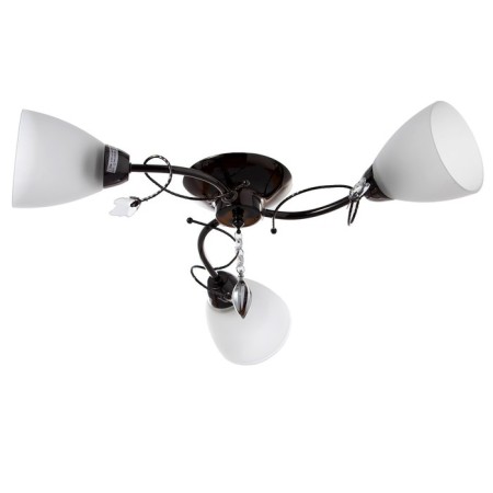 Milan chandelier 3x40W E27 Black 52x45x17 cm