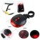 LASTER-laser bicycle rear "Master K", waterproof, 4 modes, 2AAA