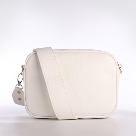 Female bag Textura, small size, white color-3