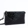 Lightning bag bag, black/green color