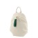Backpack, lightning department, light-beige/green color 37x25x10cm