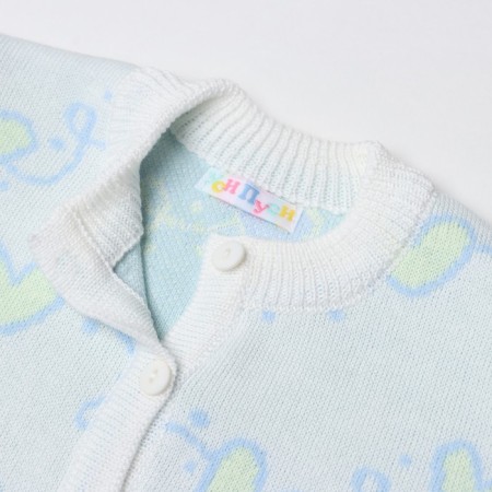 Children's jacket, white color, height 92-98 cm-6