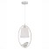 Suspension EVOLUCE. Sle1155-503-01. Lavinia. 1x40 W, E27, 23x23x34 cm, white color