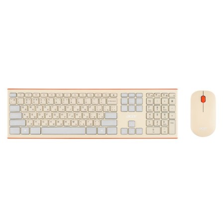 Keyboard + mouse Acer OCC200 Claw: Beige/Brown Mouse: Beige/Brown USB USB 102943