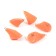 Cargo of a bullet-excentric stained collapsible Yaman 5 pcs., 44 g, orange