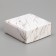 Box for jewelry, packaging, “marble”, 7.5 x 7.5 x 3 cm