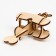 Wooden designer "Airplane"