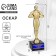 Cup of the Award Figure "Best Dad", Oscar, Plastic, Star Stead, 18 x 6 cm