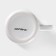 Mug ceramic share "enamel", 300 ml, white color