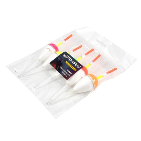 Flot Yaman "drop" with colored antenna, foam, 11 g, color mixt. 5 pcs.-4