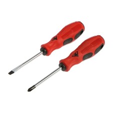 Set of scrap screwdrivers, magnet, two -component handles, PH2/SL6 x 75 mm, 2 pcs.