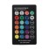 Auto Stuffing LED T10 W5W, 12 V, Multi glow, remote control, set 2 pcs