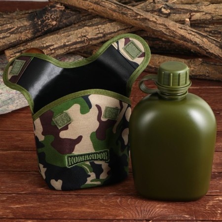 Flag "Commander", plastic 1 l, green camouflage-3