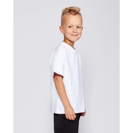 T -shirt Children's Minaku: Basic Line Kids color white, height 116-1