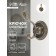 Furniture tundra hook TKD013, two -rod, bronze