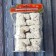 Jewelry decoration "Boots - magic overflow" (set 6 pcs) 5x4 cm, white
