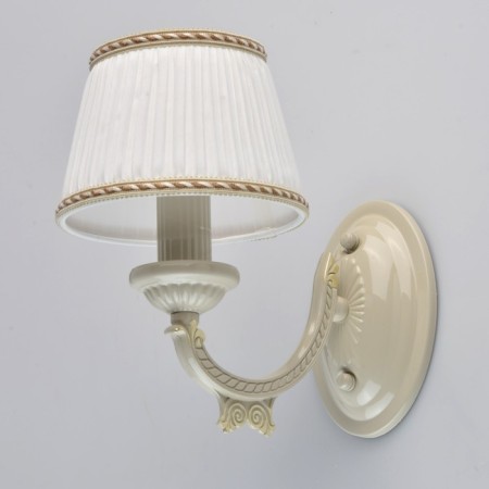 Bra “Ariadna”, 1x60W E14, gold, ivory 24x16x25 cm-4