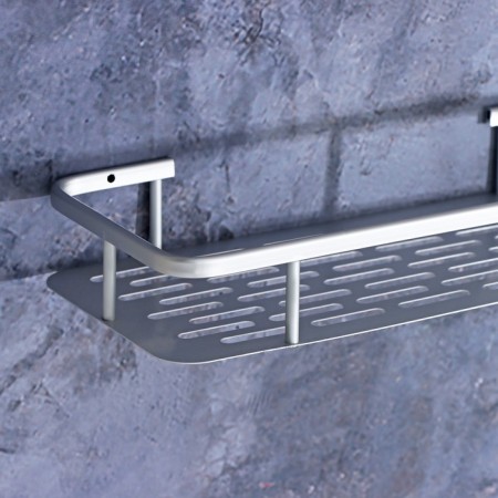 Bathroom shelf, 31.5 × 13 × 5 cm, aluminum-3