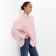 Women's shirt Minaku: Casual Collection Pink color, pr 42