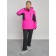 Ski suit female winter, size 46, pink color