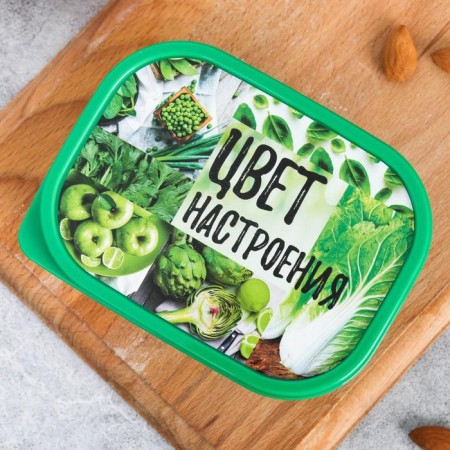Lunch-Box "Green mood color", 0.5 l-2