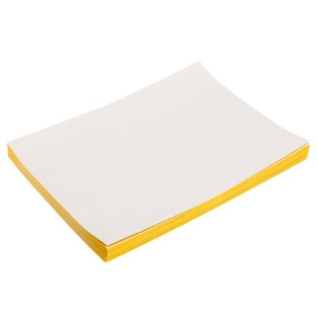 A4 labels are self -adhesive 100 sheets, 80 g/m, on a sheet 18 labels, size: 70 x 49.5 mm, glossy, white-1