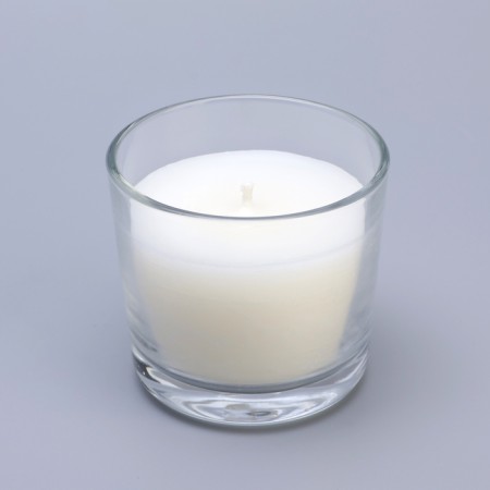 Aromatic candle in a glass "Sandal", mandarin, Garden, jasmine, sandalwood, 60 grams-3