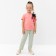 T-shirt Children's KAFTAN "Bow", 28 (86-92 cm), coral
