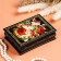 Casket "Flower painting", 10 × 14 cm, lacquer miniature