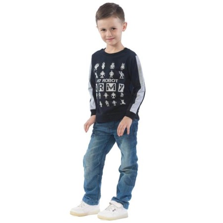 Svitshot Children's Robot, height 104 cm, dark blue color-1