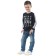 Svitshot Children's Robot, height 104 cm, dark blue color