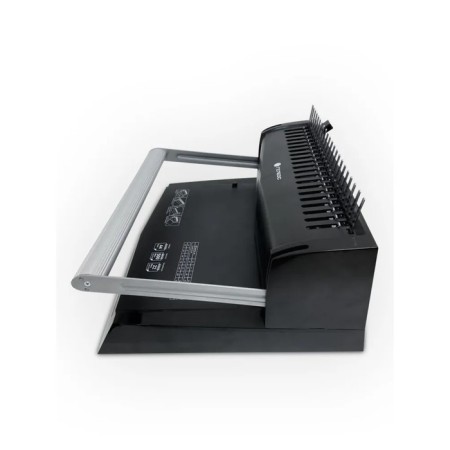 A brochure for the plastic spring of Geleos, perforation up to 22 sheets, weaves up to 500 sheets-1