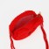 Bag's bag with lightning, long lace, red color