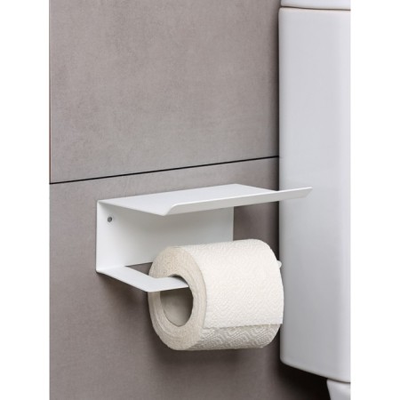 Loft toilet paper holder, 160 × 110 × 85 mm, white color-1