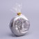 Figure candle Lacked "Sun and Moon", 6x2.5 cm, silver