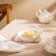 Porcelain SL HOME “Forest Rabbit” dish, 19.5 × 15.3 × 7.5 cm, white color