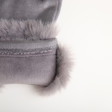 Gloves are female, dimensionless, without insulation, color gray color-3
