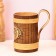 Carp mug, 500 ml, birch bark