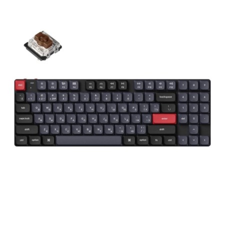 The wireless mechanical keyboard QMK Keychron K13 Pro, 90 keys, Hot-Swap, Gateron Low 108244
