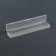 Organizer for storage, with a lid, 3.1 × 18.9 × 2.2 cm, the color is transparent