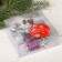 Summary for one candle "Mishura Wave" bumps, ball, gifts, 7.5x3.5 cm dot d-2 cm