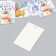Cardboard "Snowflake" set 10 pcs (5 types) 4x6 cm