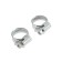 Chervyeric clamp "AS Remkhomut", diameter 12-20 mm, galvanized, set 2 pcs.