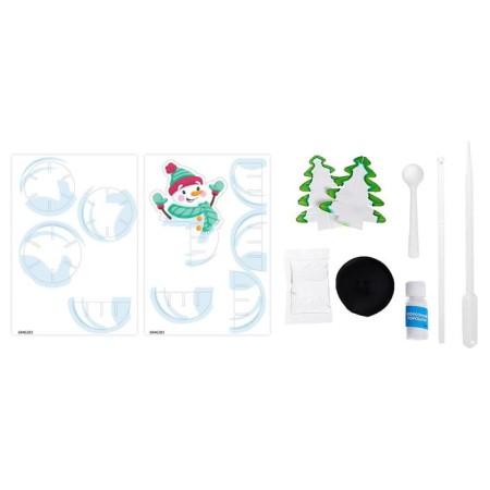 3D designer and amazing experience "Funny snowman"-1
